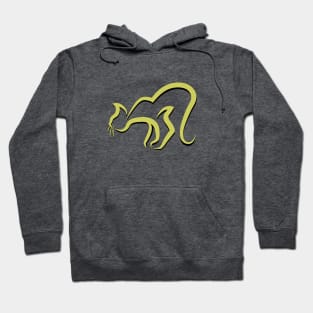 Figura de gato Hoodie